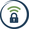 Icon showing eFundraising connections processes campaign contributions with highest level of SSL transaction security and PCI complaint standards